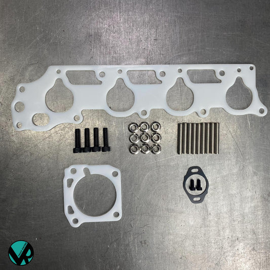 Honda Acura Reusable Thermal Intake Gasket Full Kit With Hardware F22 VTEC