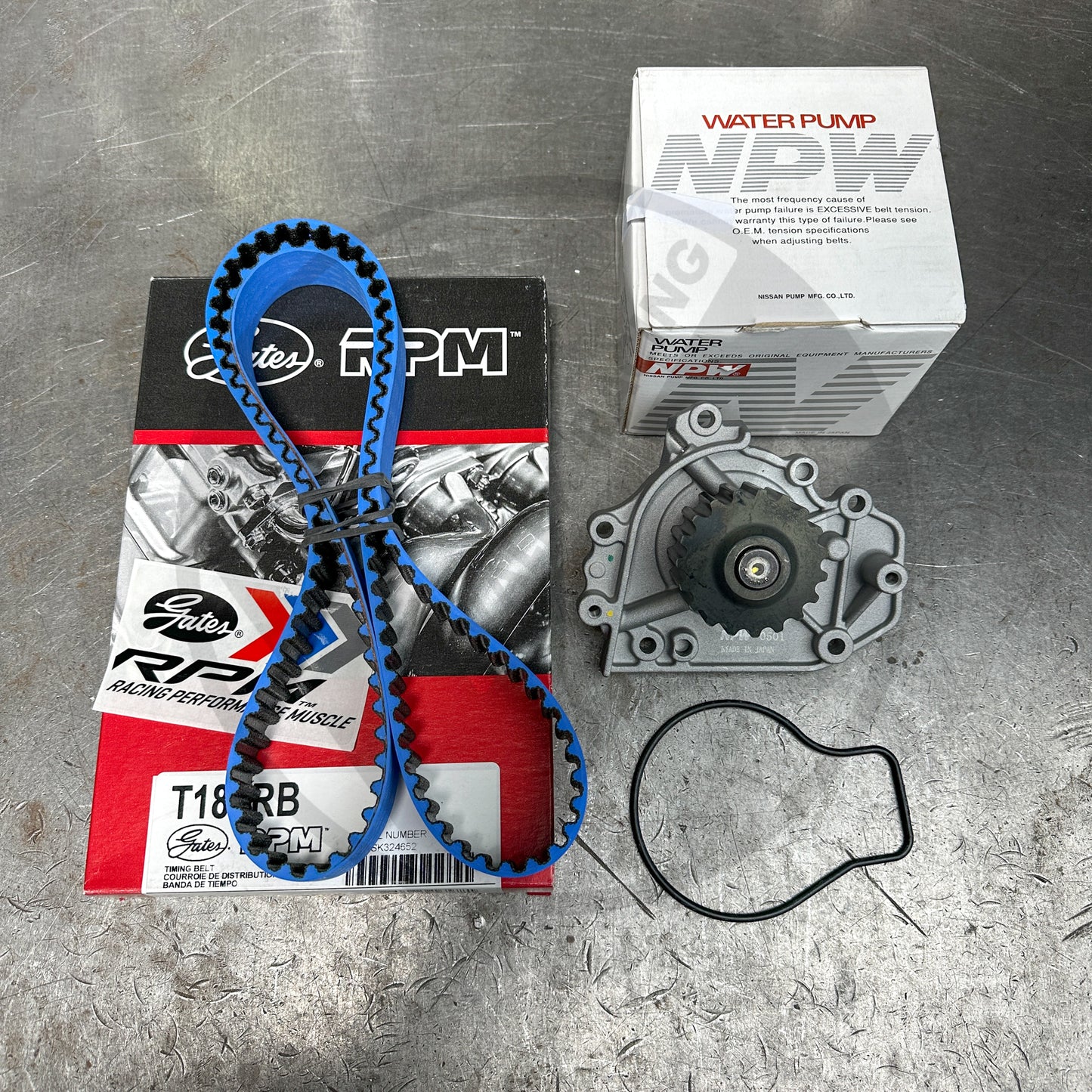 Gates Racing TRB Timing Belt / Water Pump Kit for Honda Acura B Series