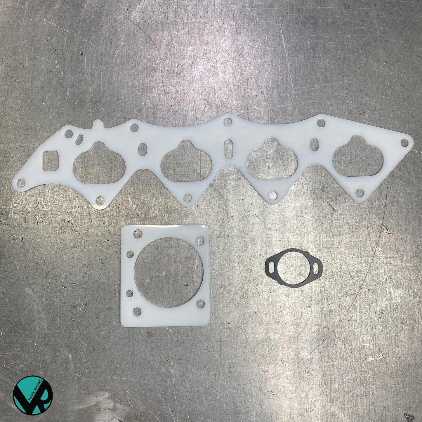 B16 B18C5 Honda Acura Reusable Thermal Intake Manifold Gasket, Skunk2 Pro Series Thermal Throttle Body Gasket, and Thermal TPS Gasket