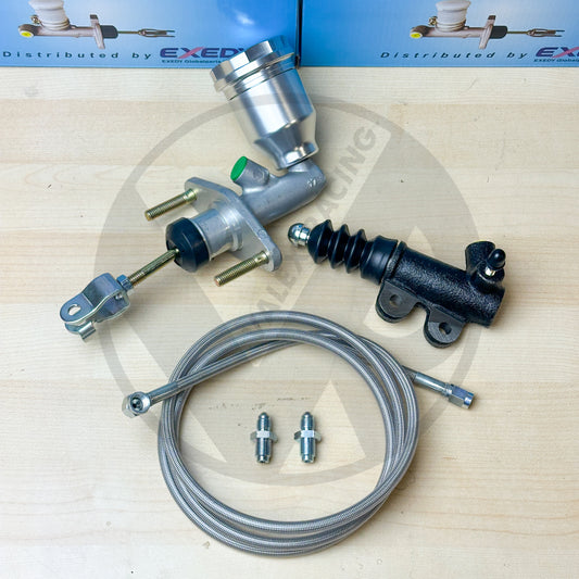 Exedy EM1 Clutch Master Cylinder Kit w Billet Reservoir For 92-01 Honda Prelude