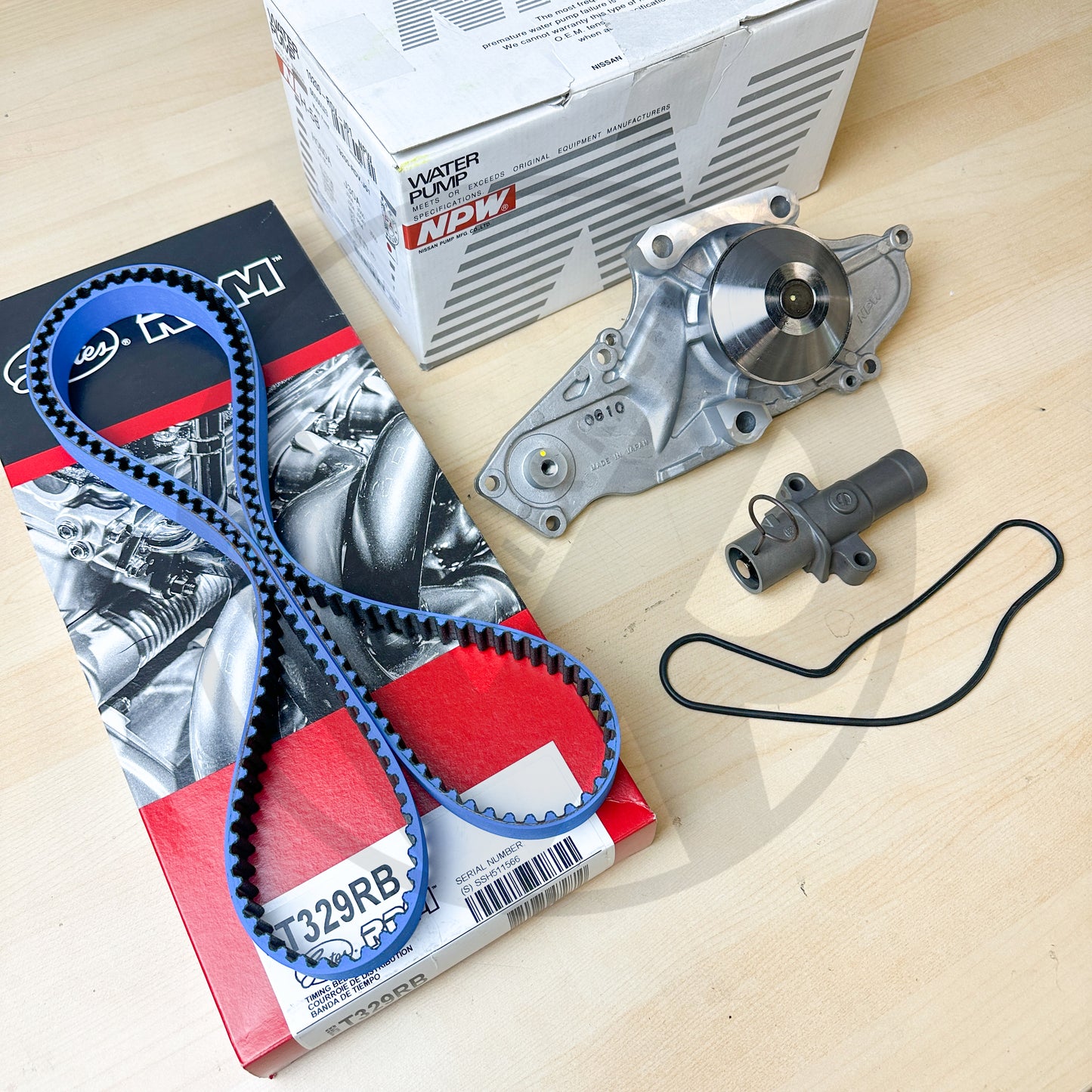 Gates Racing T329RB Timing Belt Kit for Honda Acura J Series Engine