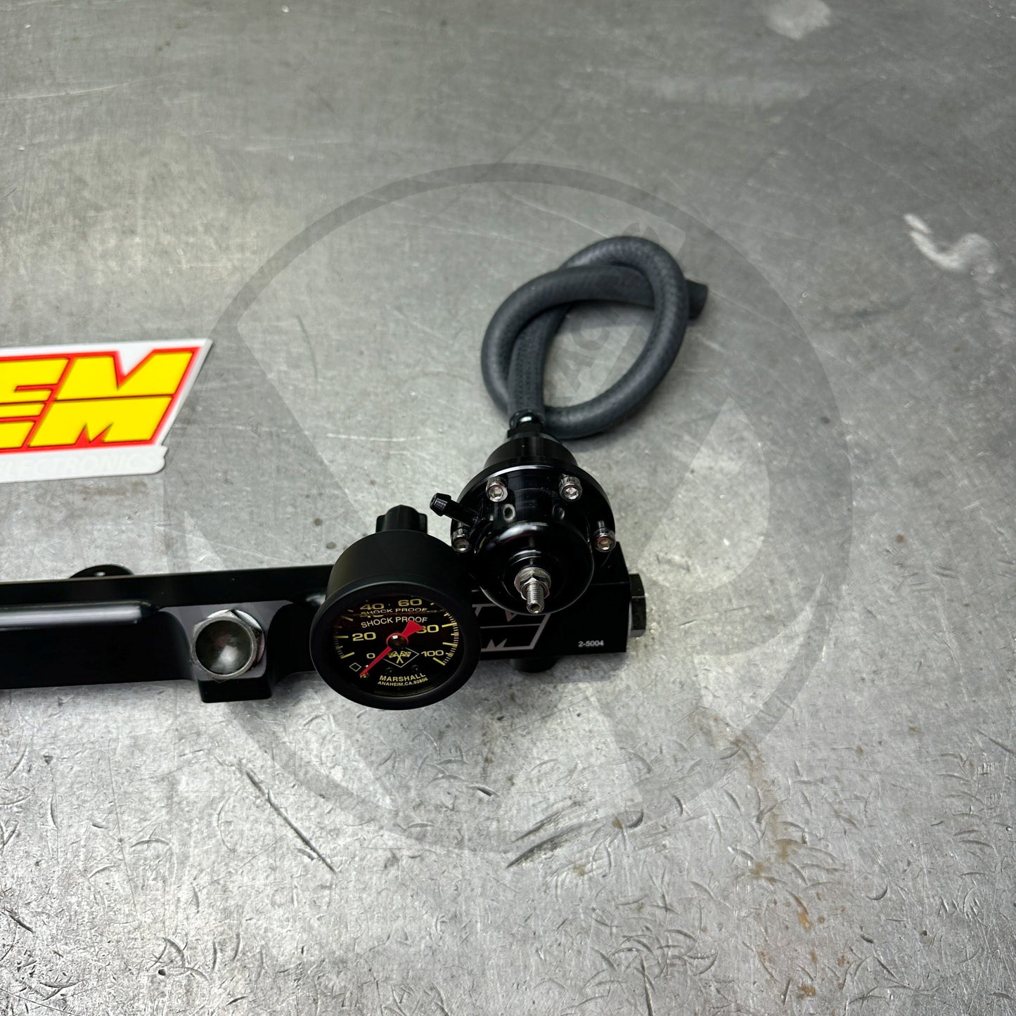 H/F Series AEM Fuel Rail kit with AEM Style Regulator for Honda Acura H22/3 F22