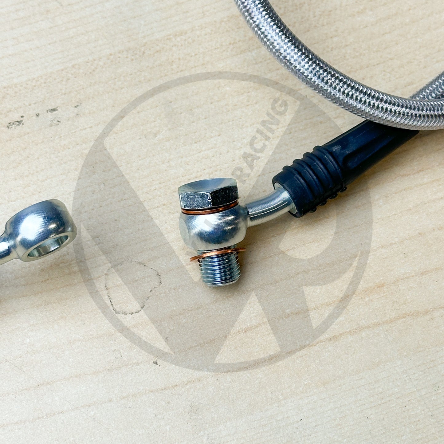 Stainless Steel Front and  Rear Brake Line Replacement Kit 98-02 Honda Accord