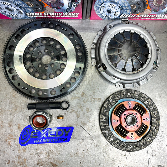 Exedy Stage 1 Clutch Disc OEM Pressure Plate 9lbs Flywheel for K Swap K20 K24