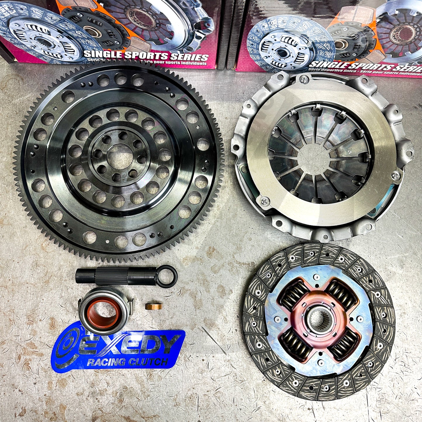 Exedy Stage 1 Clutch Disc OEM Pressure Plate 9lbs Flywheel for K Swap K20 K24