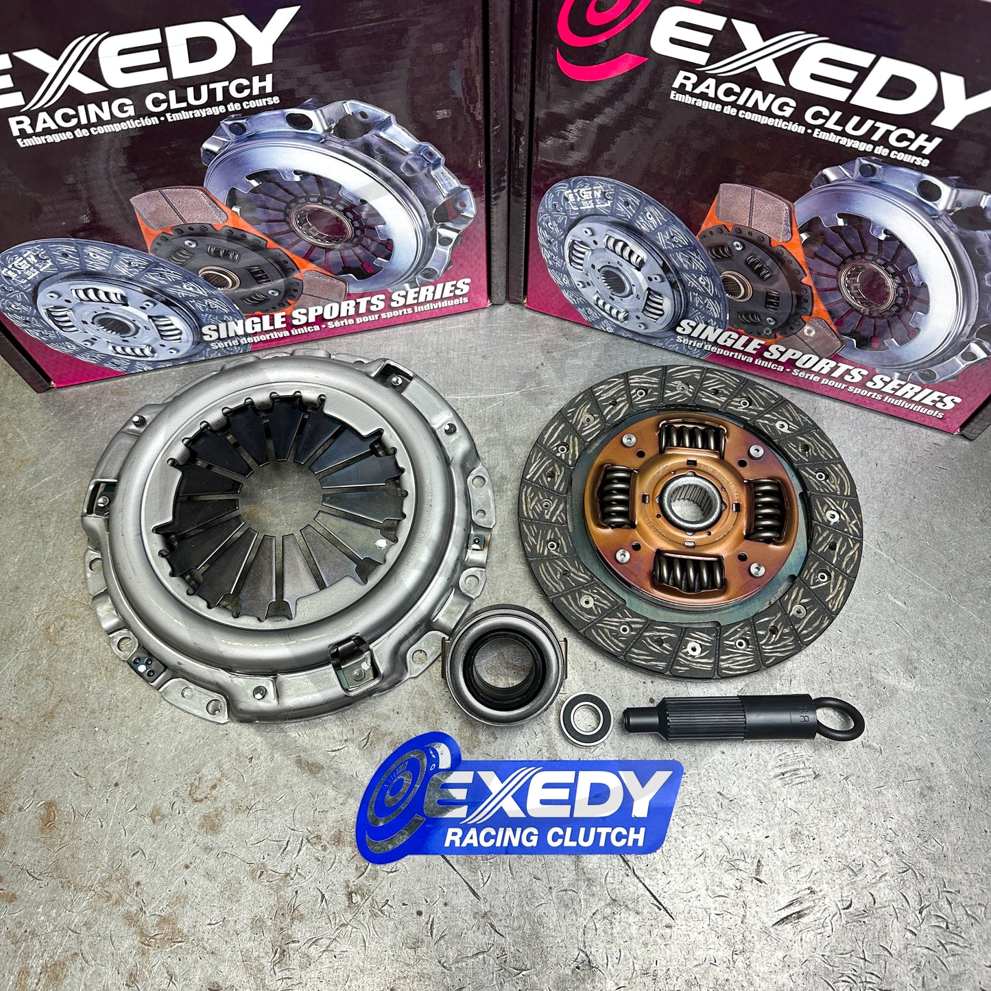 Exedy Stage 1 Clutch Disc & OEM Pressure Plate for Honda Civic B Series B18 B16