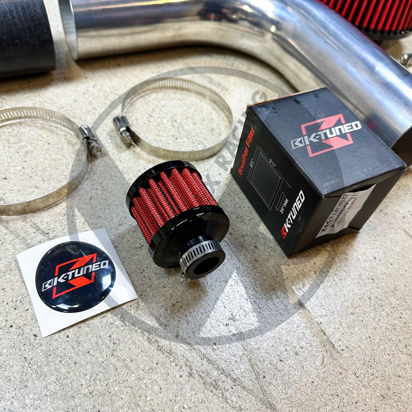 Valex Racing Budget 3" inch Air Intake Silver K20 K24 Swap Intake For Honda Civic Acura Integra