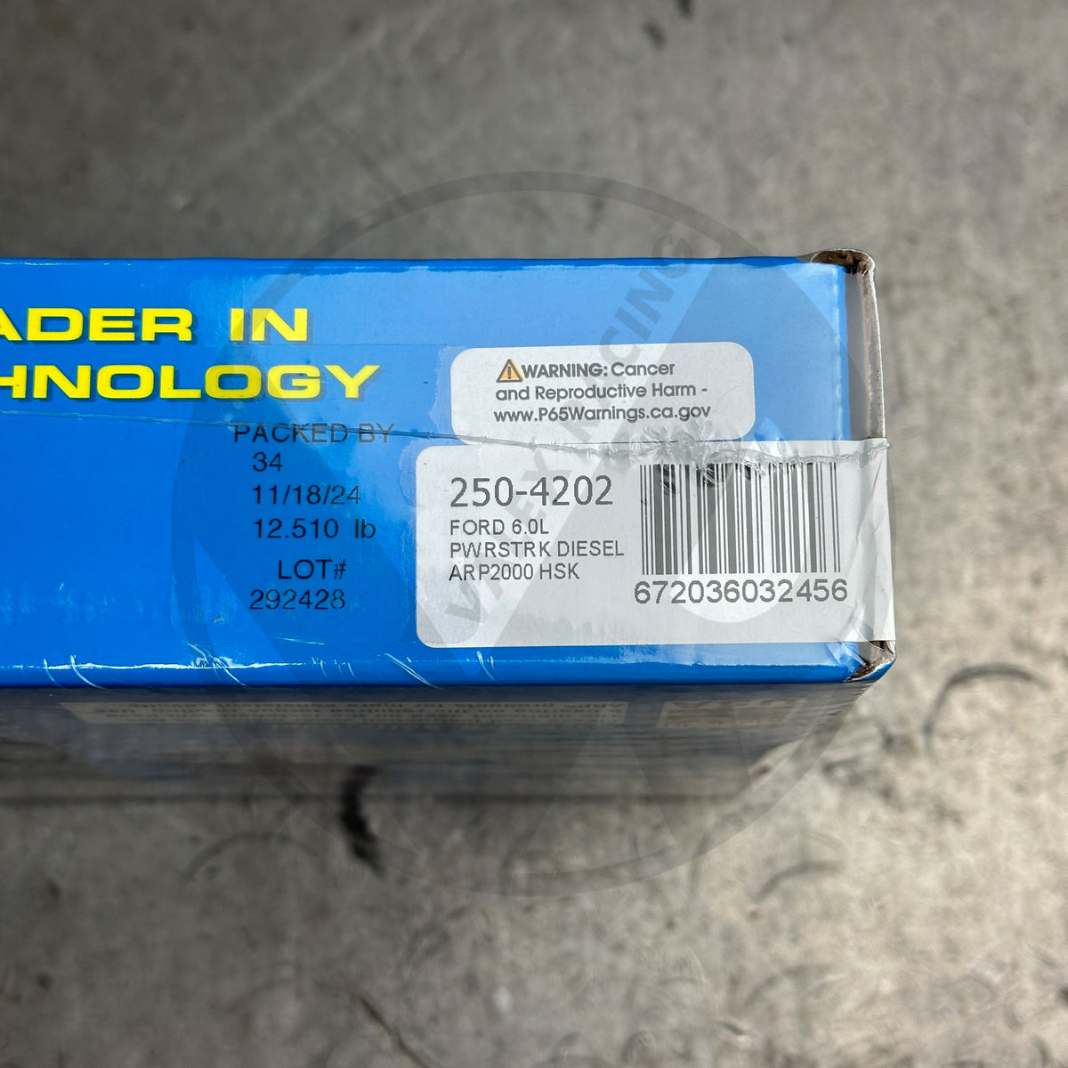 ARP Head Studs Ford 6.0 V8 Powerstroke Diesel Bullet Proof Kit 250-4202