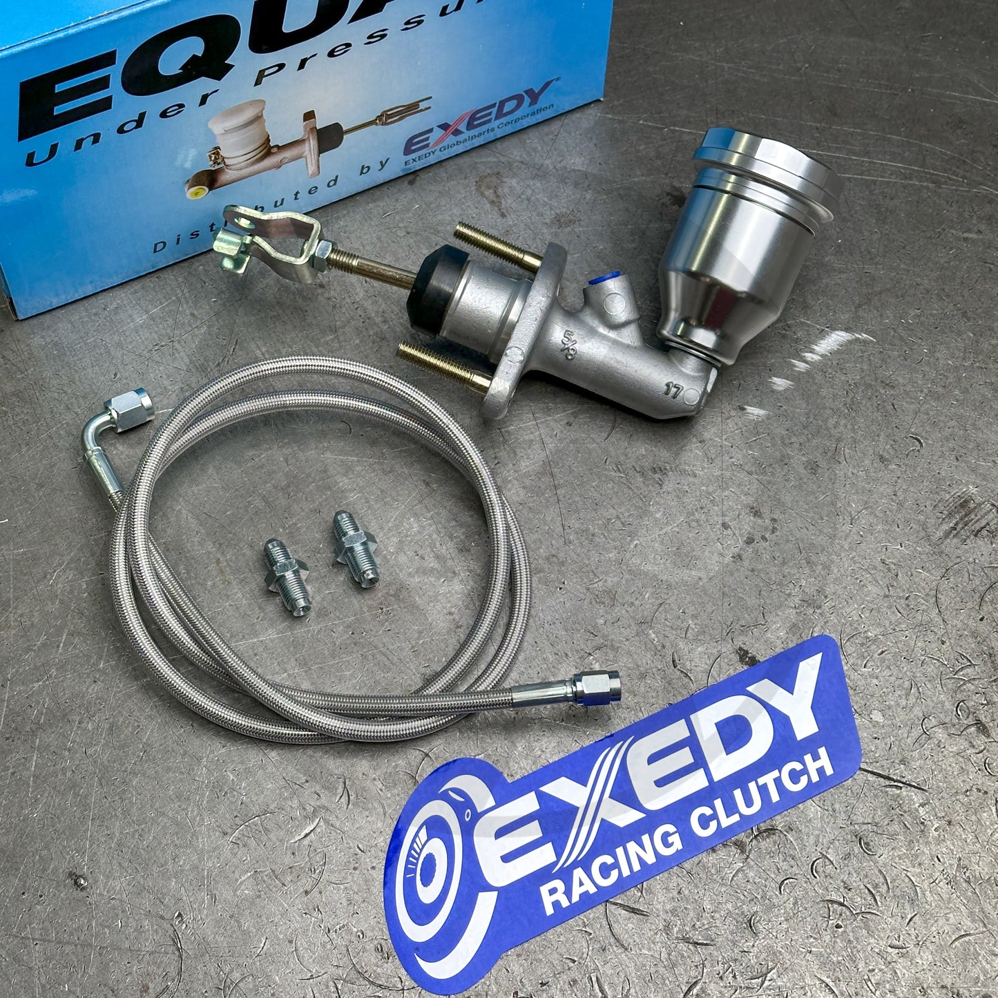 Exedy EM1 Clutch Master Cylinder Upgrade w Billet Res for 92-01 Honda Prelude