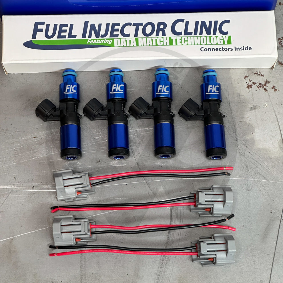 FIC 2150cc Fuel Injectors Set High-Z For Mitsubishi 4G63T GST GSX 95-9 ...