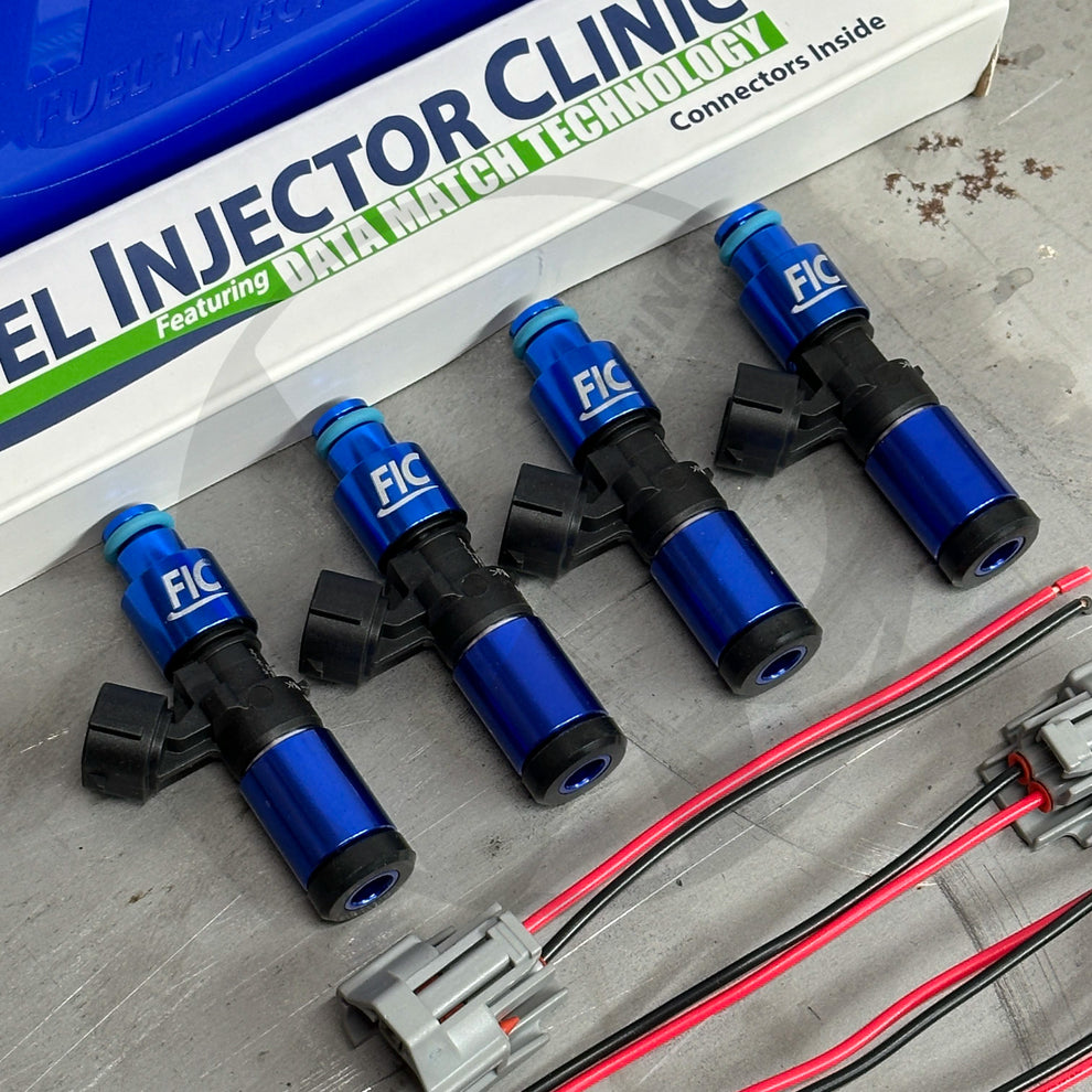 FIC 2150cc Fuel Injectors Set High-Z For Mitsubishi 4G63T GST GSX 95-9 ...