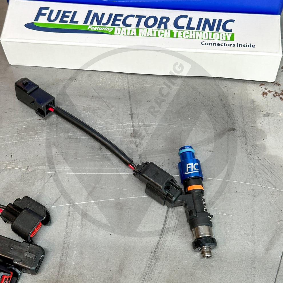 FIC 1000cc Fuel Injectors Set High-Z For Mitsubishi 4G63T GST GSX 95-9 ...