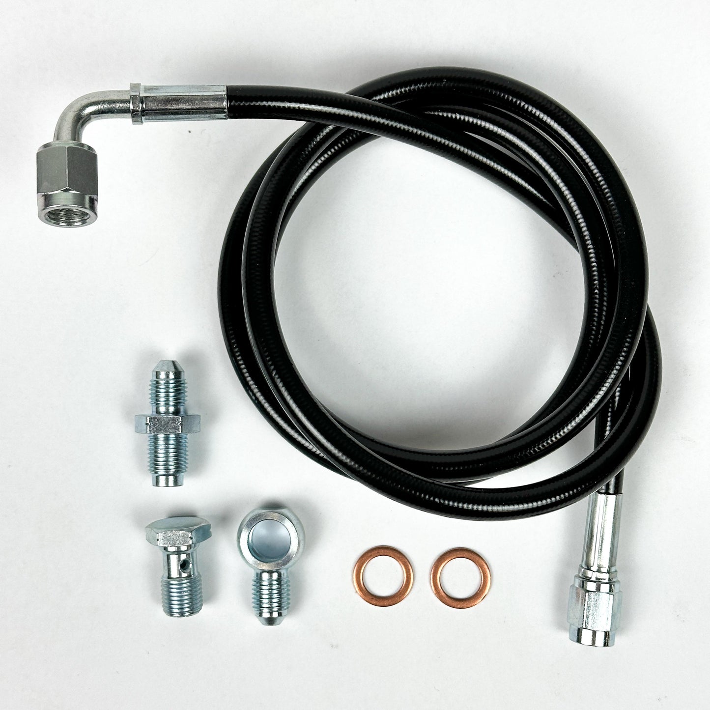 02-06 Honda CRV Stainless Steel Clutch Hose Replacement Line (7 Colors Available)