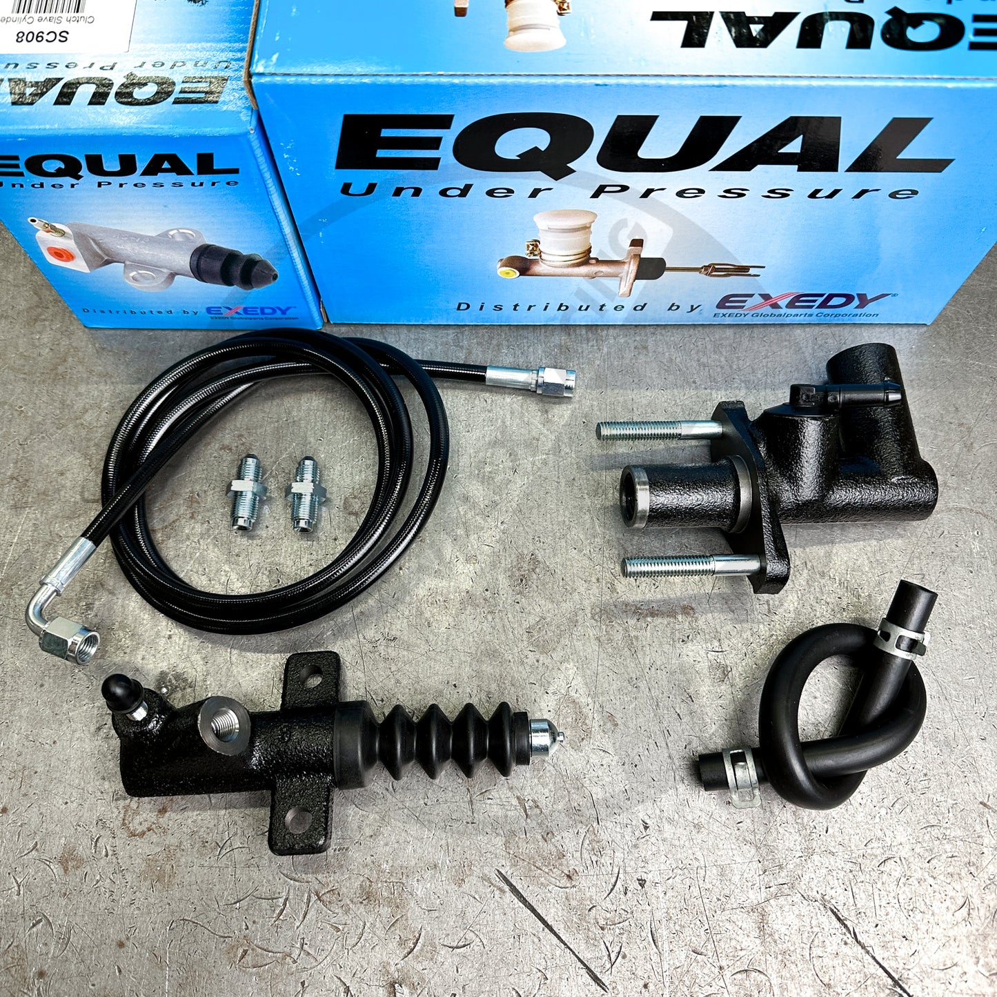 Exedy Clutch Master Cylinder Slave Cylinder & Clutch Line for 05-15 Mazda Miata MX-5 NC