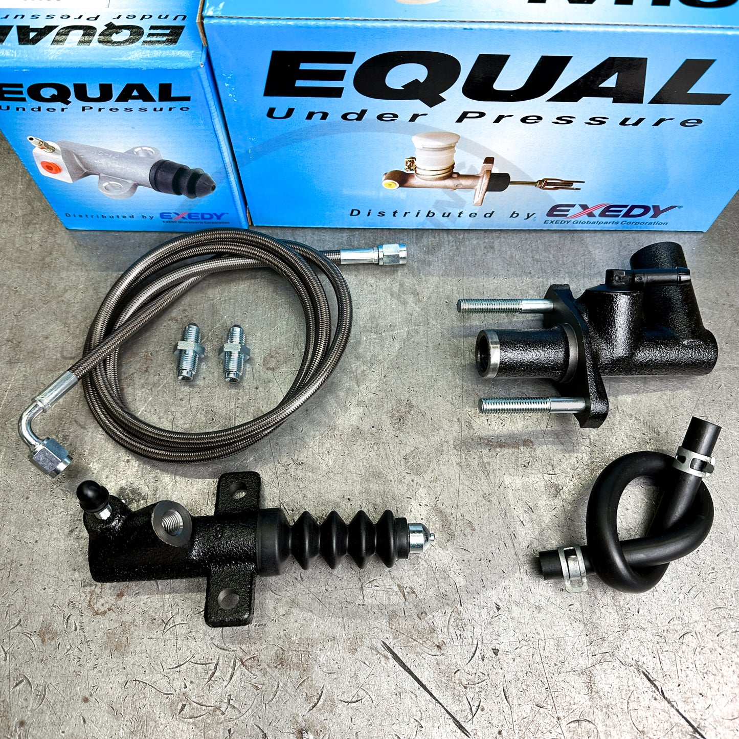 Exedy Clutch Master Cylinder Slave Cylinder & Clutch Line for 05-15 Mazda Miata MX-5 NC
