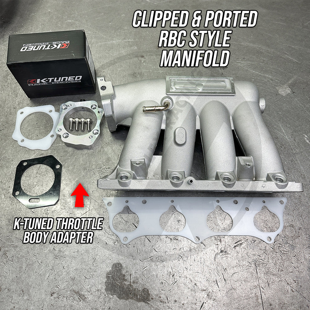 Rsx Rbc Manifold RBC Pro Style Clipped and Port Matched Intake Manifold Kit for 2006-20 ...