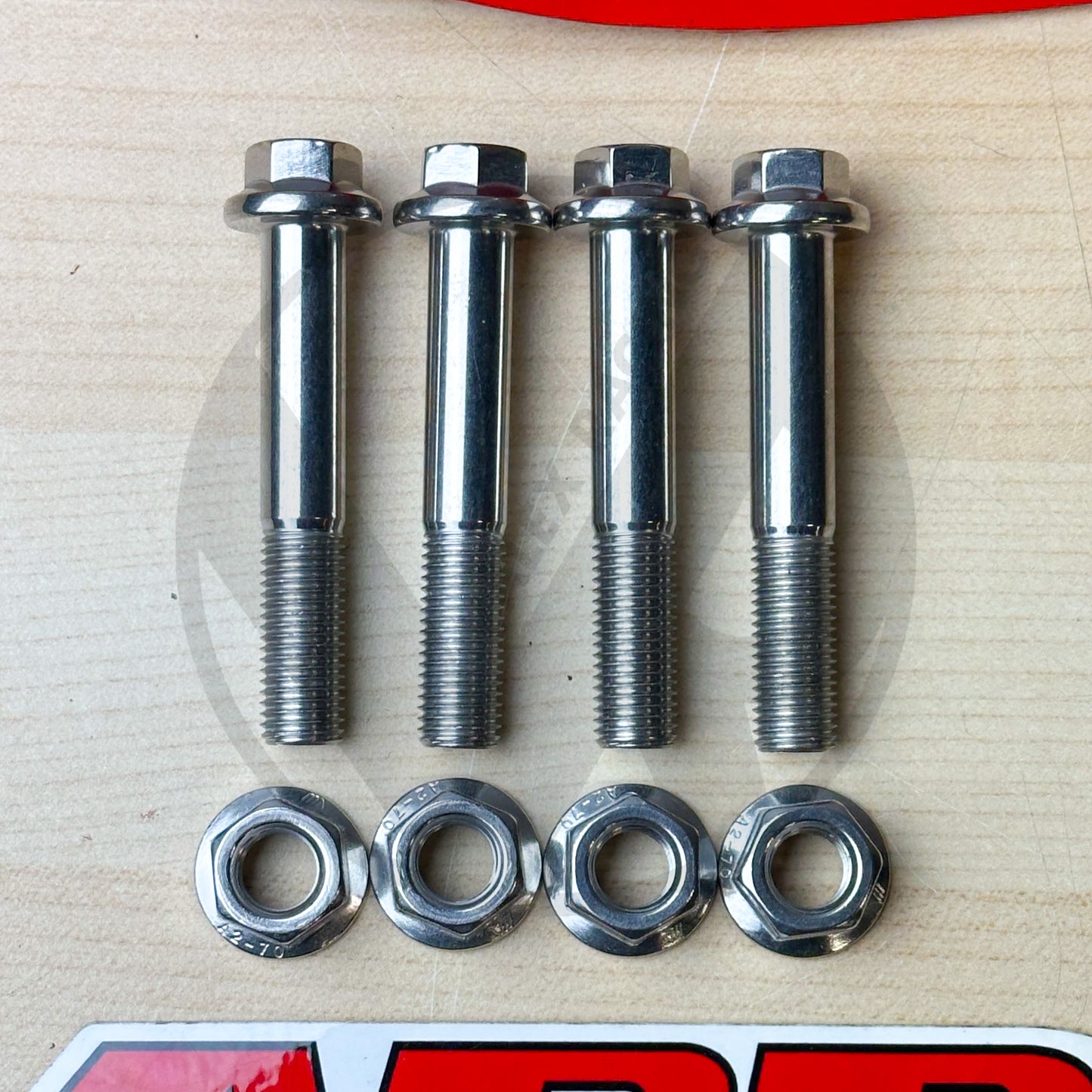 ARP Stainless Steel Front Upper Control Arm Hardware For 92-95 Honda Civic EG