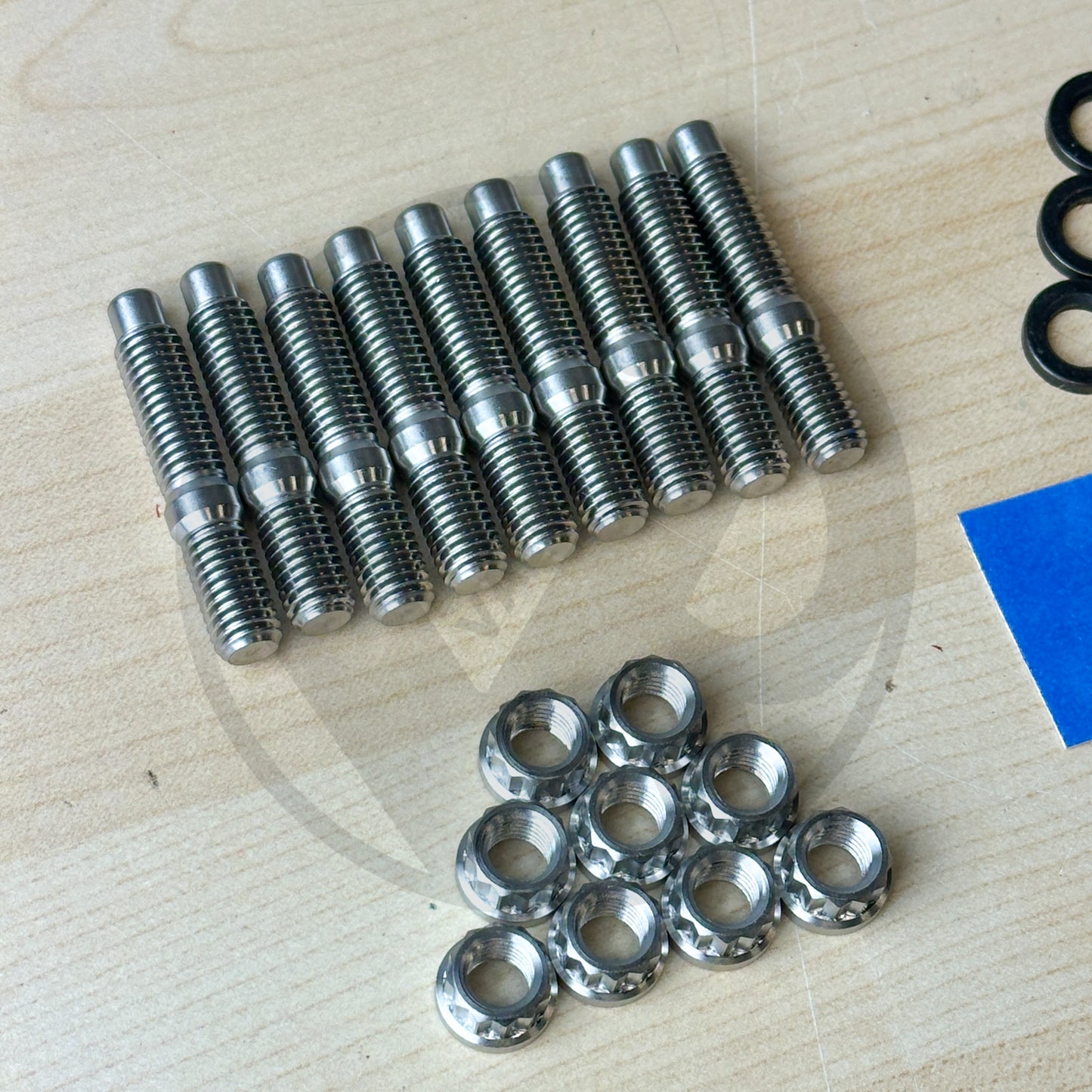 Honda Acura Exhaust Manifold Extended Stud Kit with ARP Upgrade Washers B/D/H VTEC