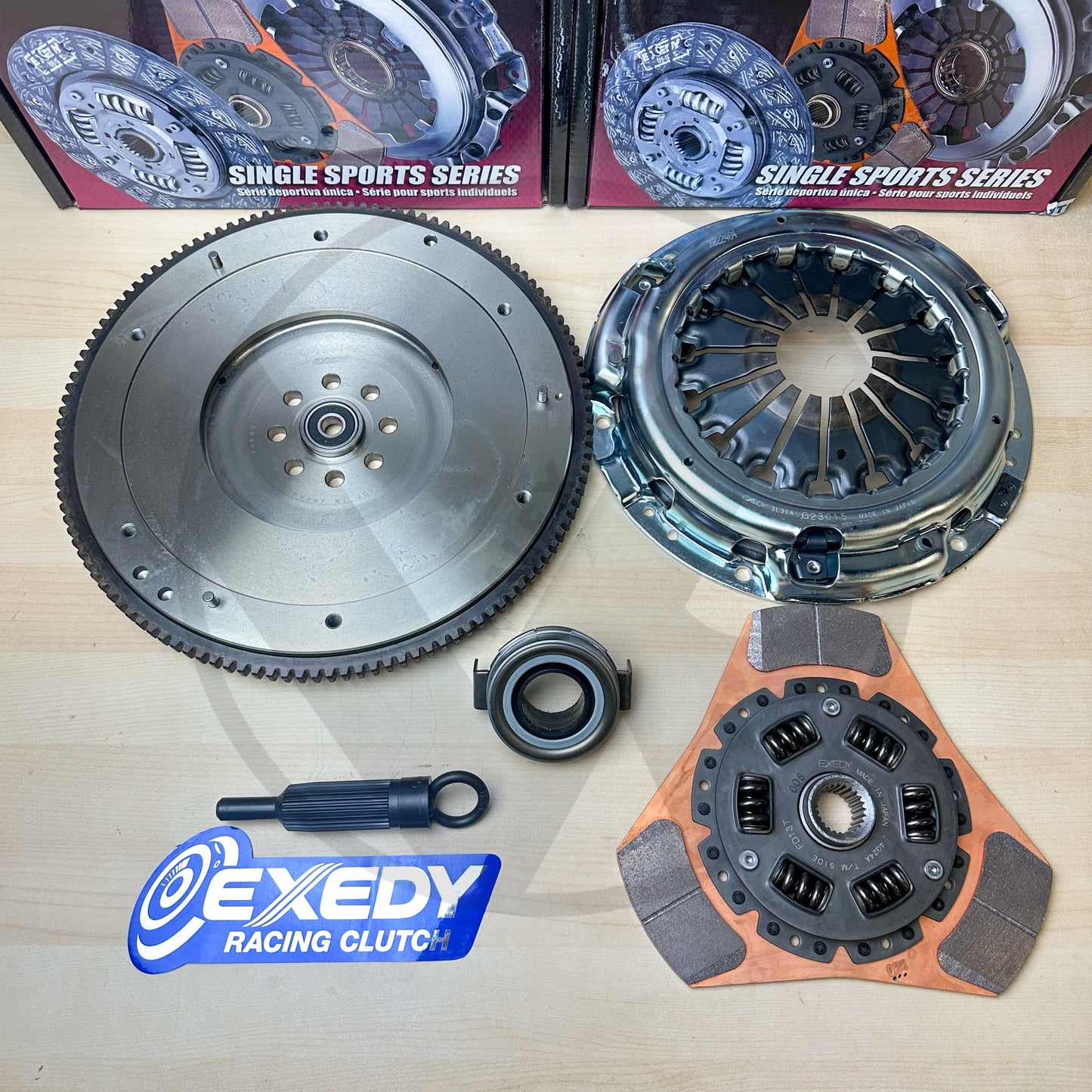 EXEDY Stage 2 Clutch & OEM Flywheel for 06-16 Subaru WRX Impreza Legacy