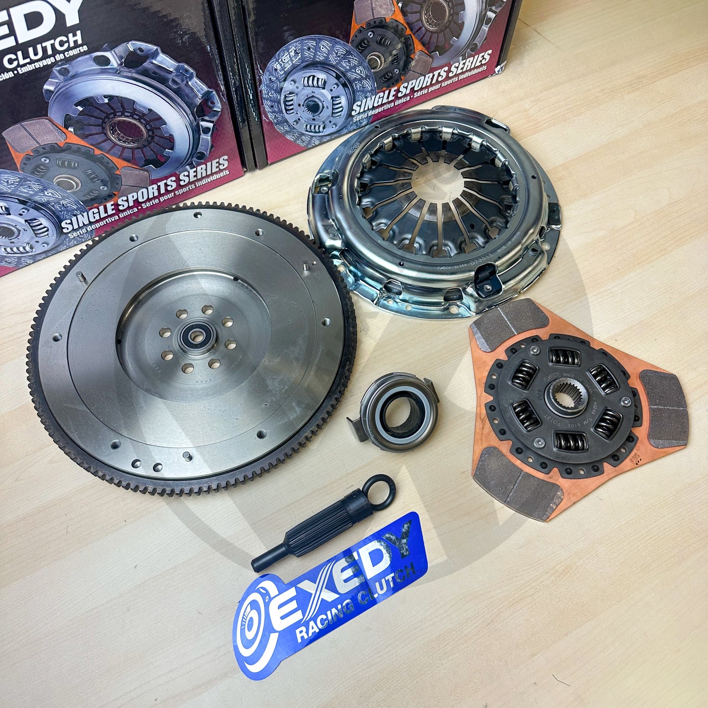 EXEDY Stage 2 Clutch & OEM Flywheel for 06-16 Subaru WRX Impreza Legacy