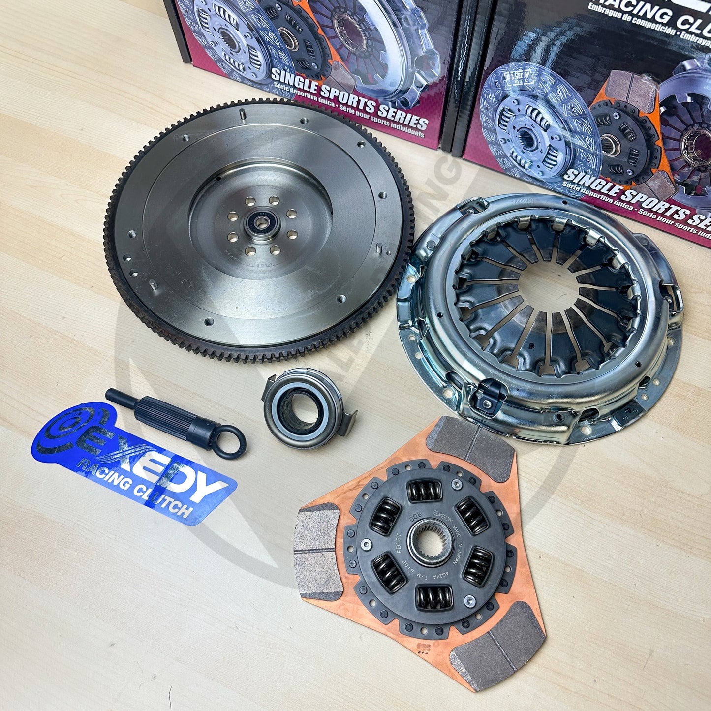 EXEDY Stage 2 Clutch & OEM Flywheel for 06-16 Subaru WRX Impreza Legacy