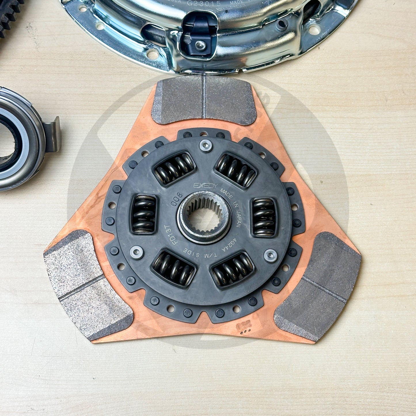 EXEDY Stage 2 Clutch & OEM Flywheel for 06-16 Subaru WRX Impreza Legacy