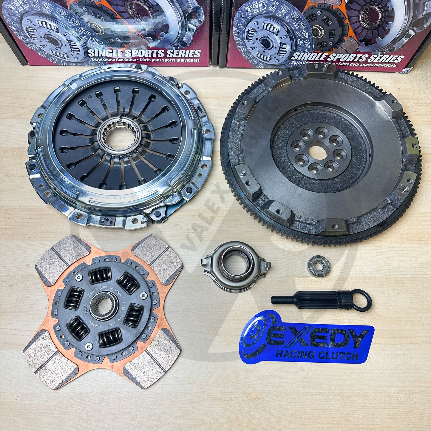 EXEDY Stage 2 Clutch & OEM Flywheel Kit for 2004-2021 Subaru WRX STI 2.5L