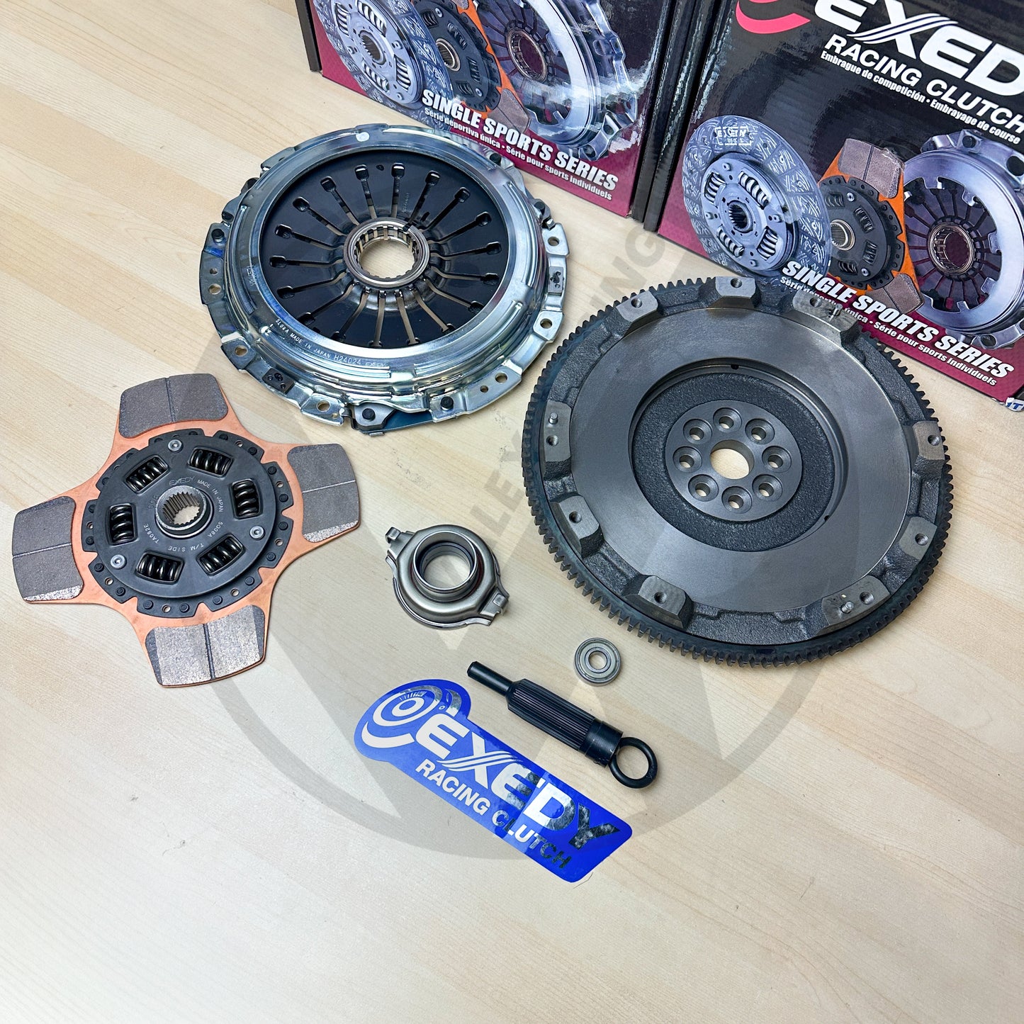 EXEDY Stage 2 Clutch & OEM Flywheel Kit for 2004-2021 Subaru WRX STI 2.5L