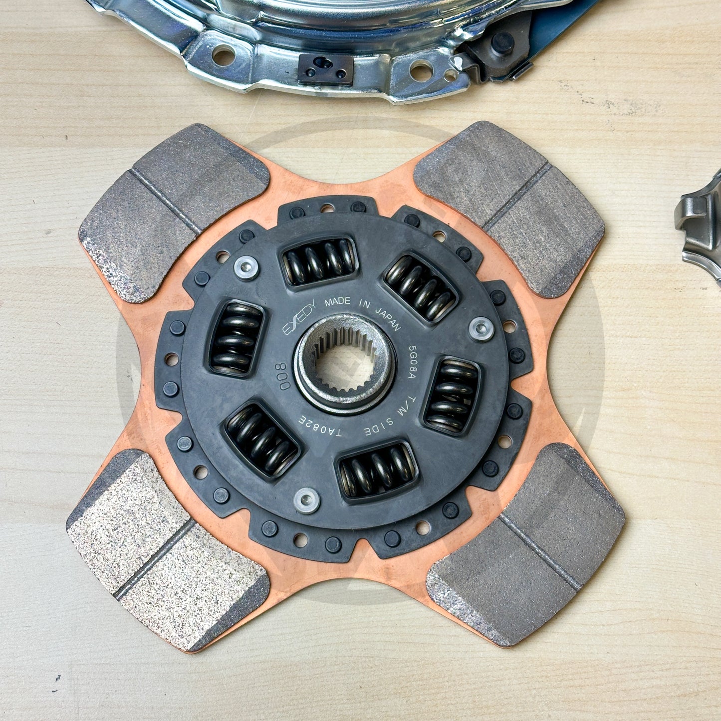 EXEDY Stage 2 Clutch & OEM Flywheel Kit for 2004-2021 Subaru WRX STI 2.5L