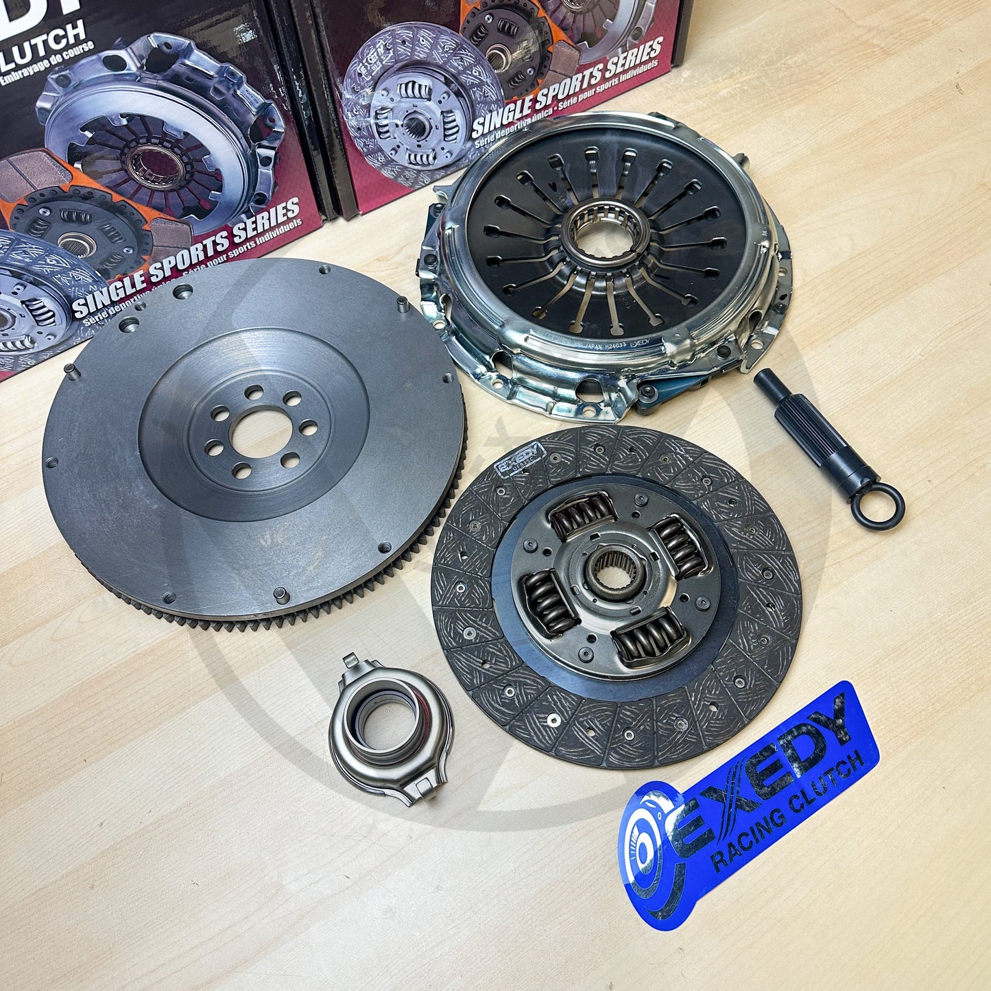 EXEDY Stage 1 Clutch & OEM Flywheel Kit for 08-15 Mitsubishi Lancer Evo X