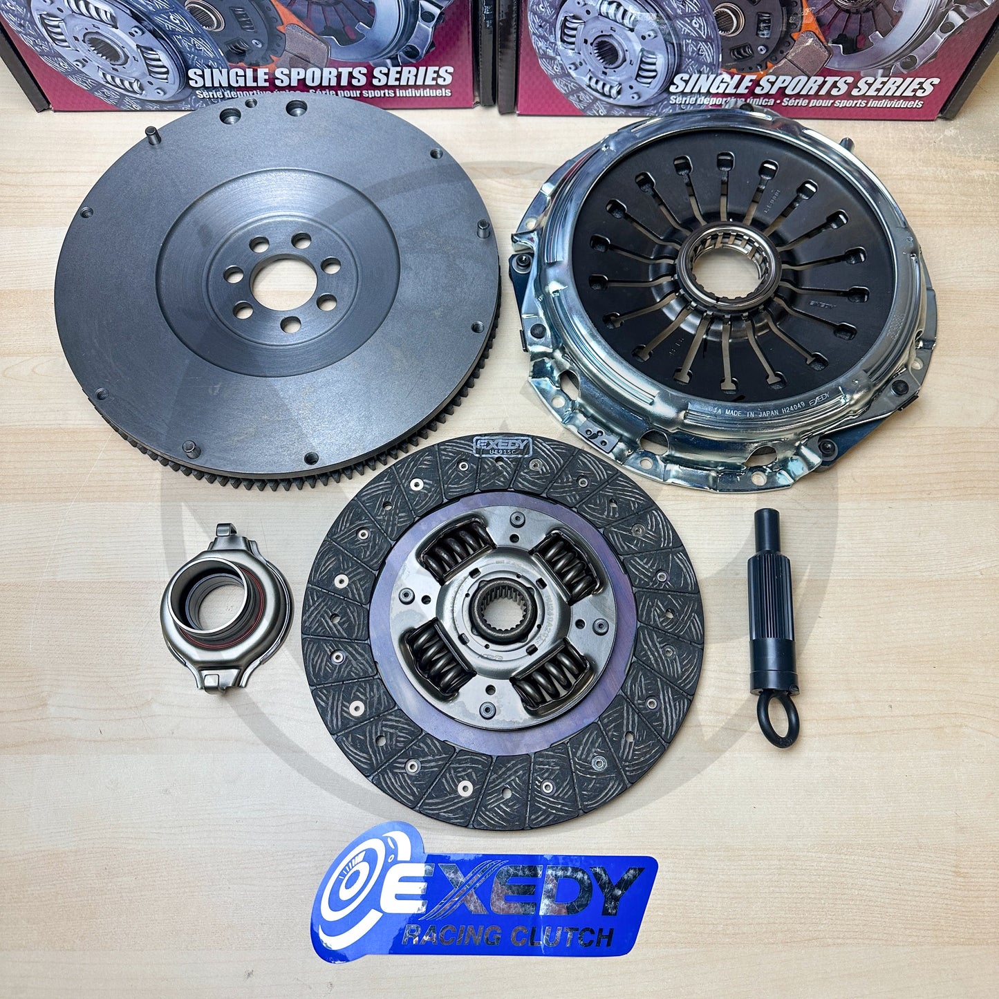 EXEDY Stage 1 HD Clutch & OEM Flywheel Kit for 08-15 Mitsubishi Lancer Evo X