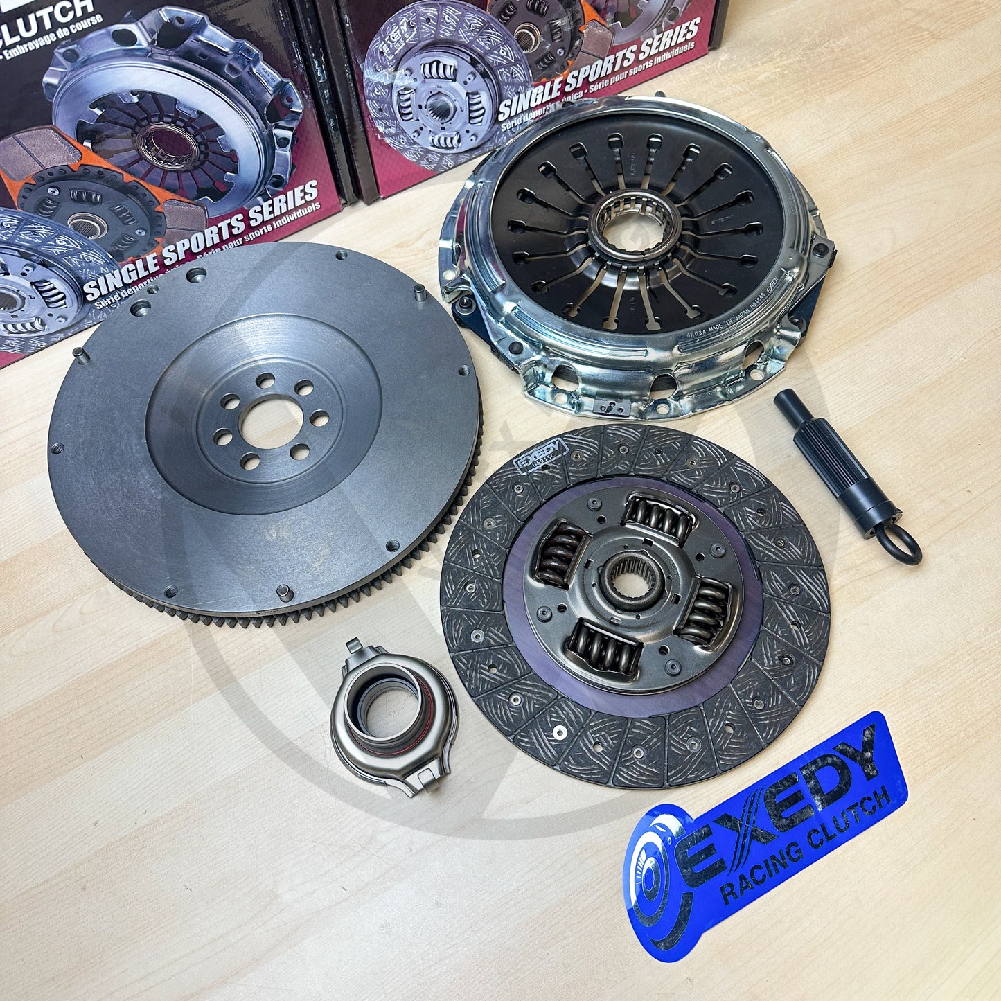 EXEDY Stage 1 HD Clutch & OEM Flywheel Kit for 08-15 Mitsubishi Lancer Evo X