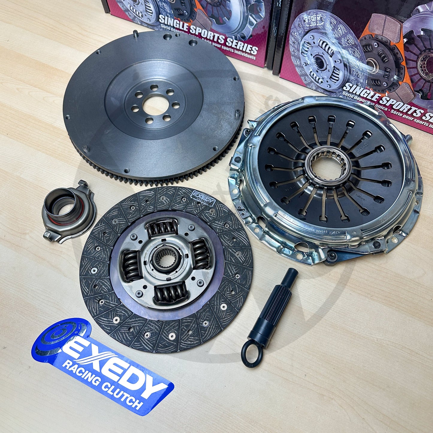 EXEDY Stage 1 HD Clutch & OEM Flywheel Kit for 08-15 Mitsubishi Lancer Evo X
