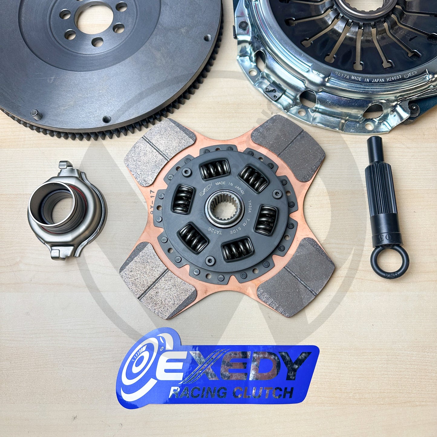 EXEDY Stage 2 Clutch & OEM Flywheel Kit for 08-15 Mitsubishi Lancer Evo X