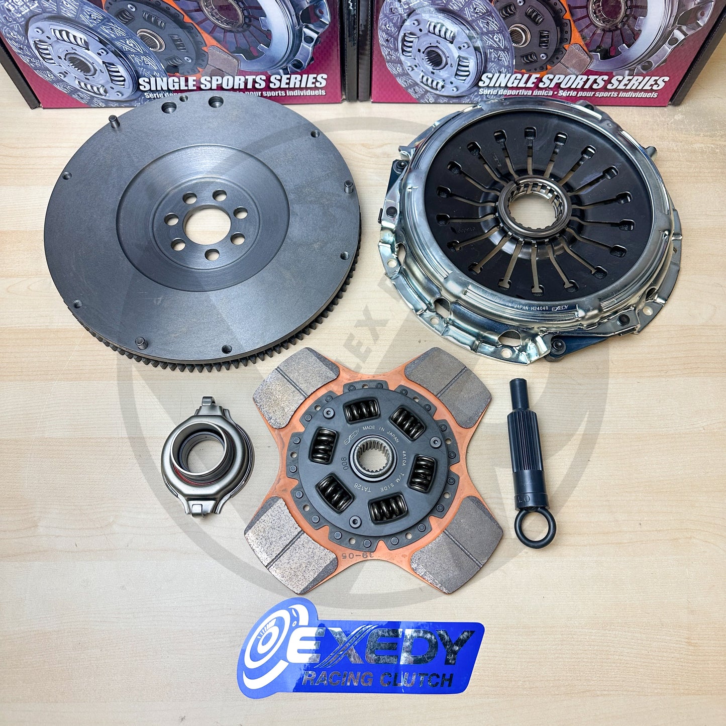 EXEDY Stage 2 HD Clutch & OEM Flywheel Kit for 08-15 Mitsubishi Lancer Evo X
