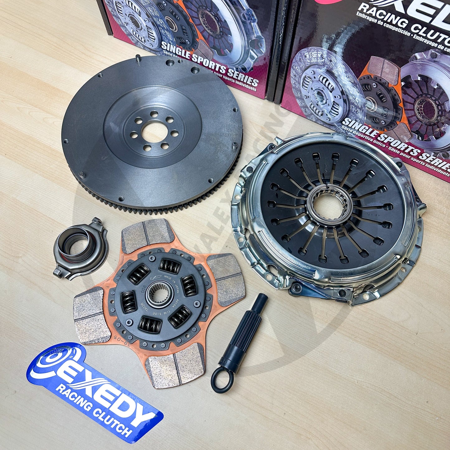 EXEDY Stage 2 HD Clutch & OEM Flywheel Kit for 08-15 Mitsubishi Lancer Evo X