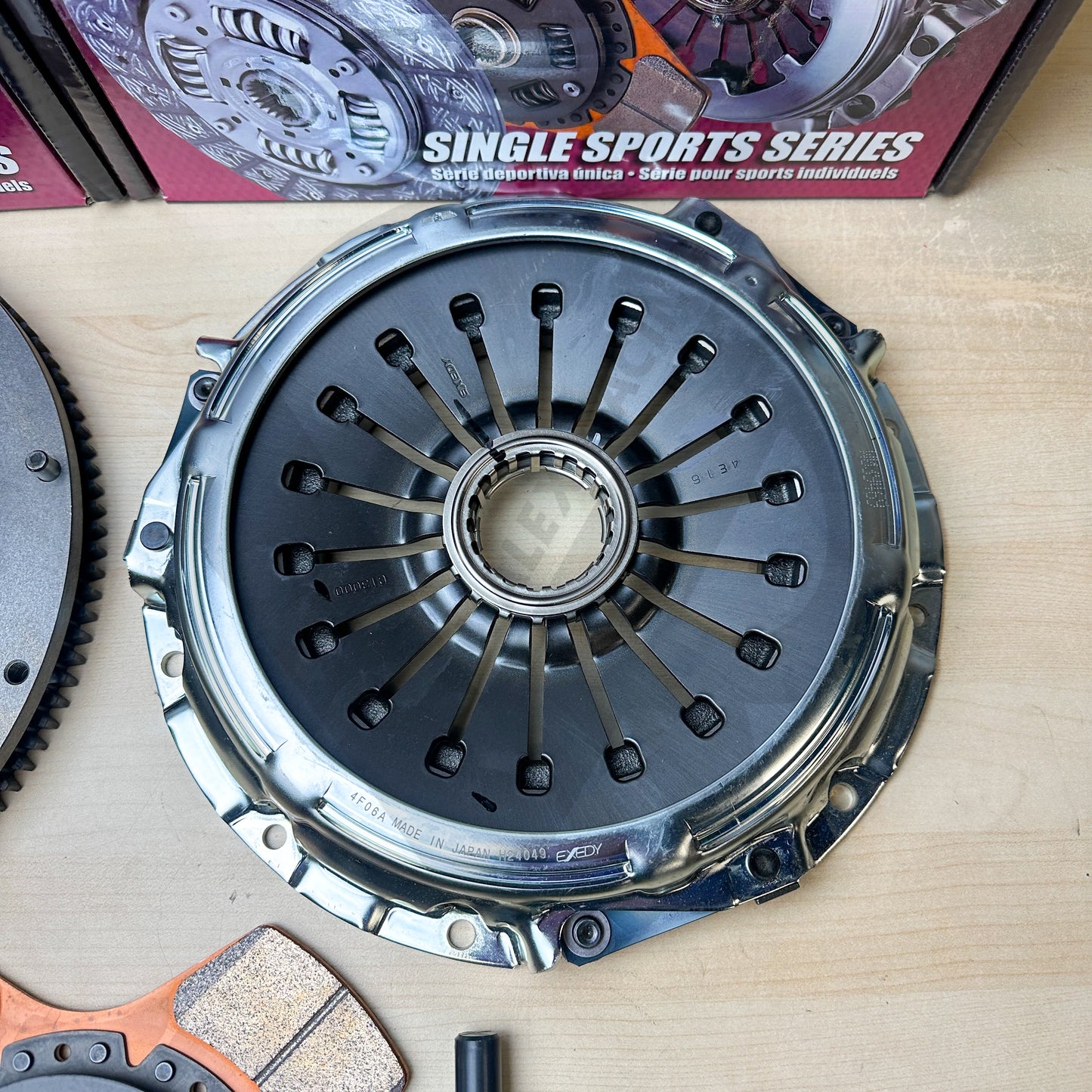 EXEDY Stage 2 HD Clutch & OEM Flywheel Kit for 08-15 Mitsubishi Lancer Evo X