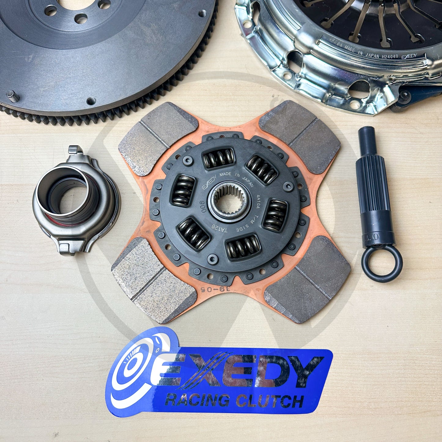 EXEDY Stage 2 HD Clutch & OEM Flywheel Kit for 08-15 Mitsubishi Lancer Evo X