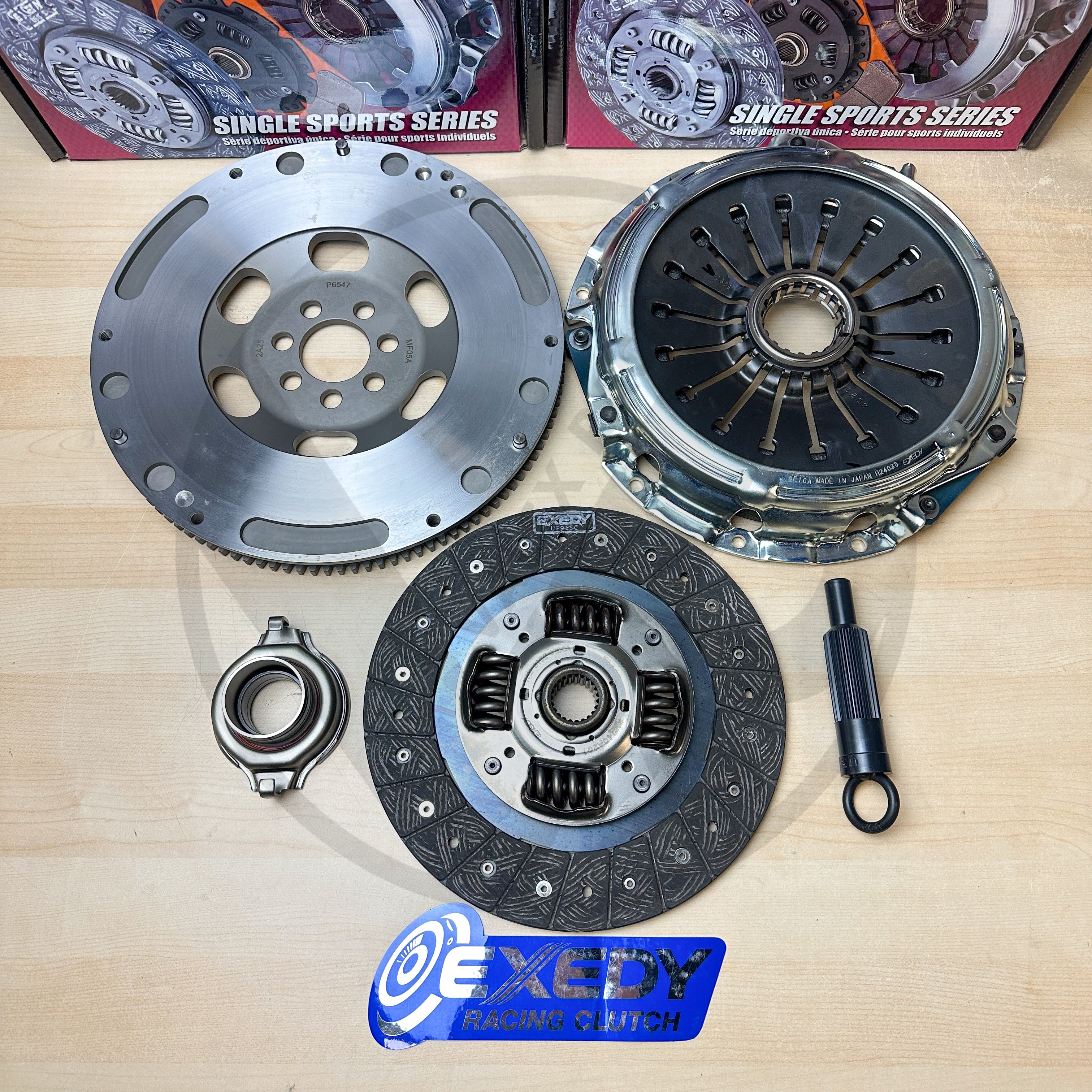 EXEDY Stage 1 Clutch & 10lbs Flywheel Kit for 08-15 Mitsubishi Lancer ...