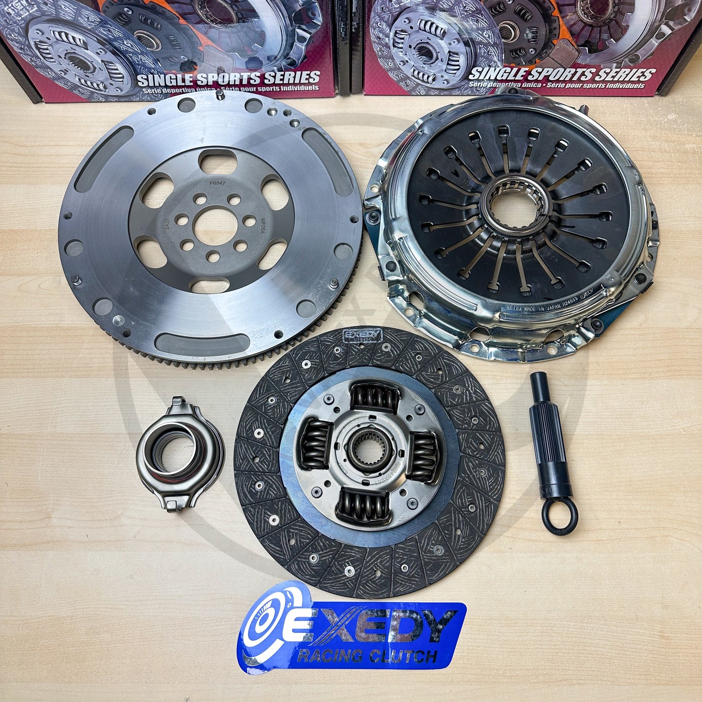 EXEDY Stage 1 Clutch & 10lbs Flywheel Kit for 08-15 Mitsubishi Lancer Evo X
