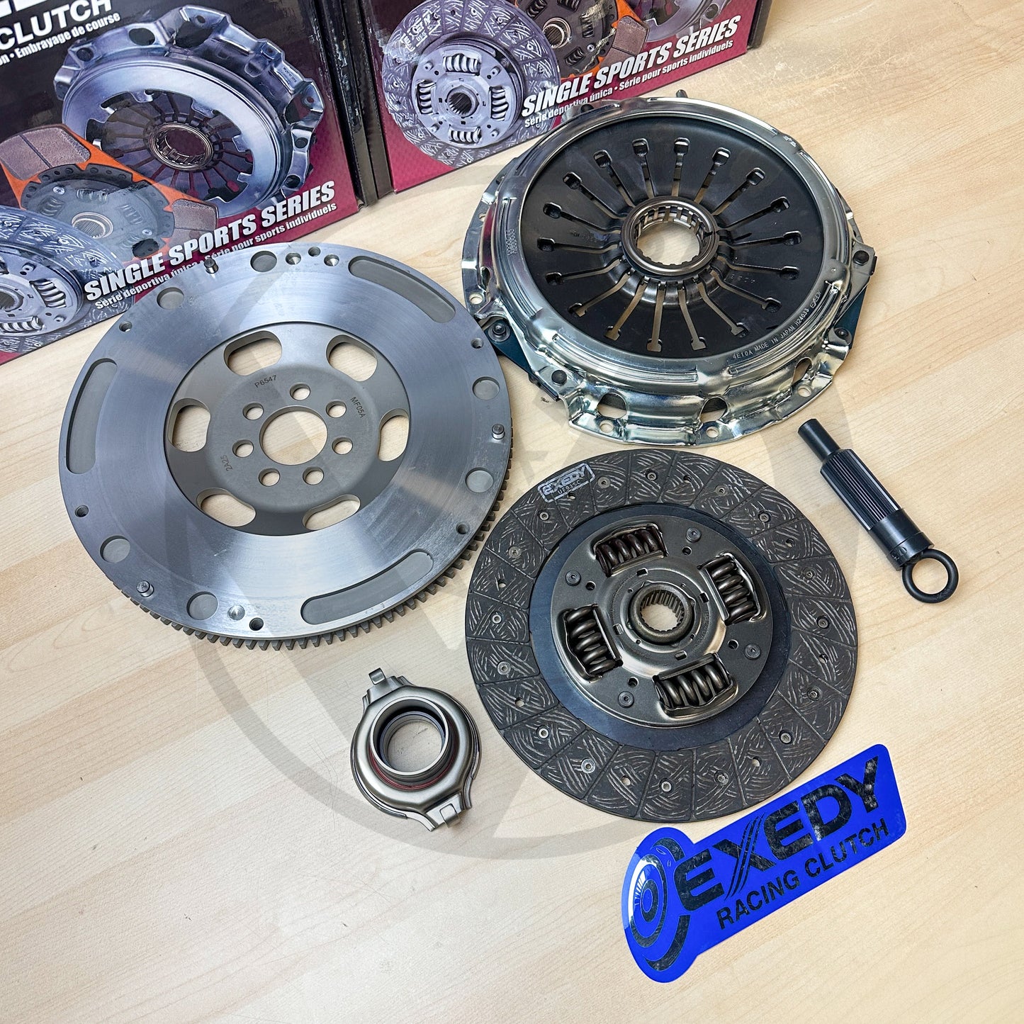 EXEDY Stage 1 Clutch & 10lbs Flywheel Kit for 08-15 Mitsubishi Lancer Evo X