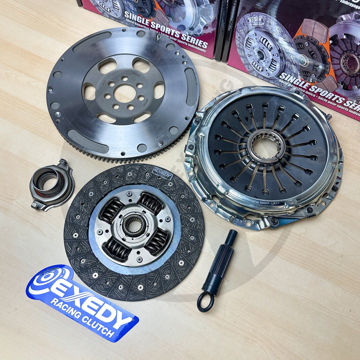EXEDY Stage 1 Clutch & 10lbs Flywheel Kit for 08-15 Mitsubishi Lancer Evo X