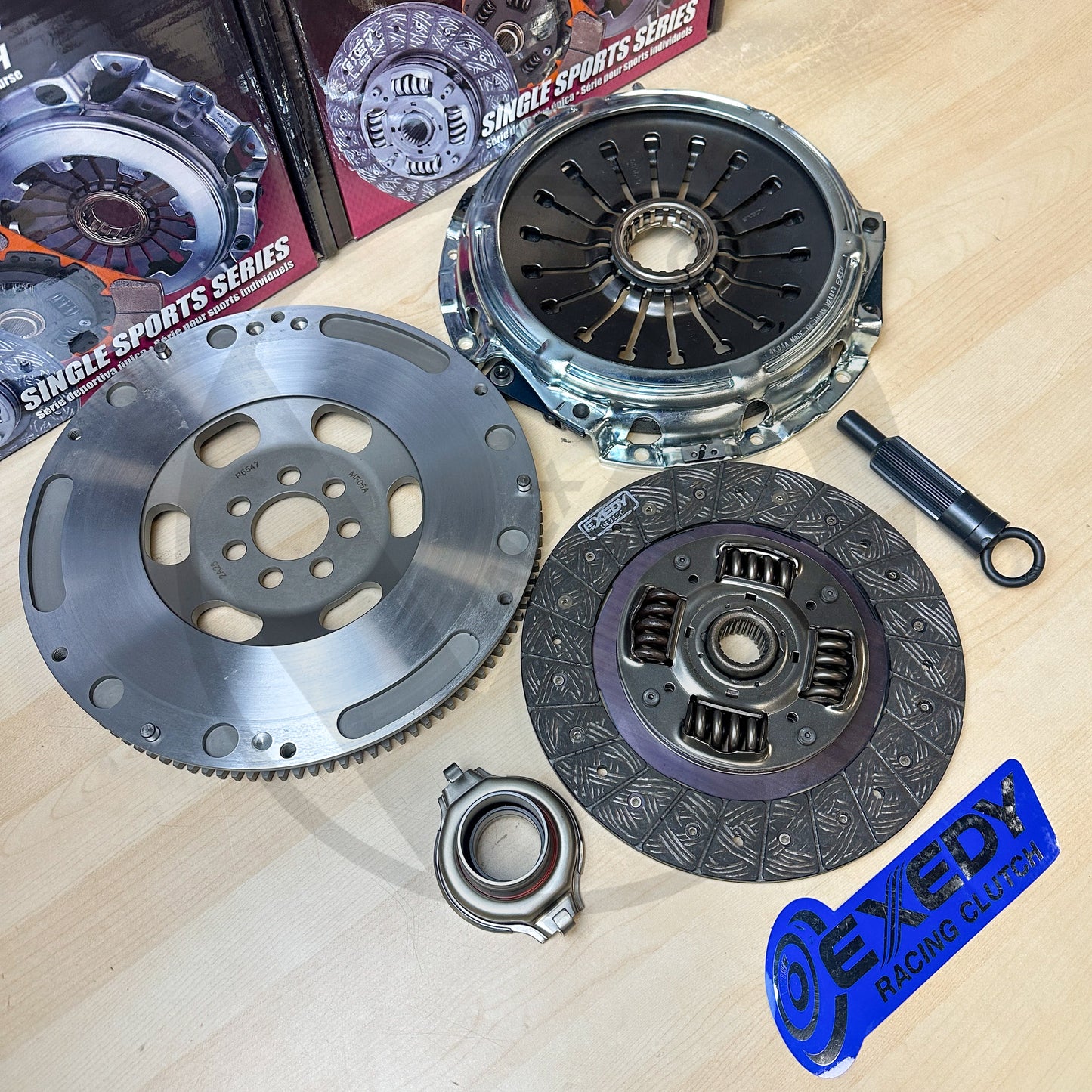 EXEDY Stage 1 HD Clutch & 10lbs Flywheel Kit for 08-15 Mitsubishi Lancer Evo X