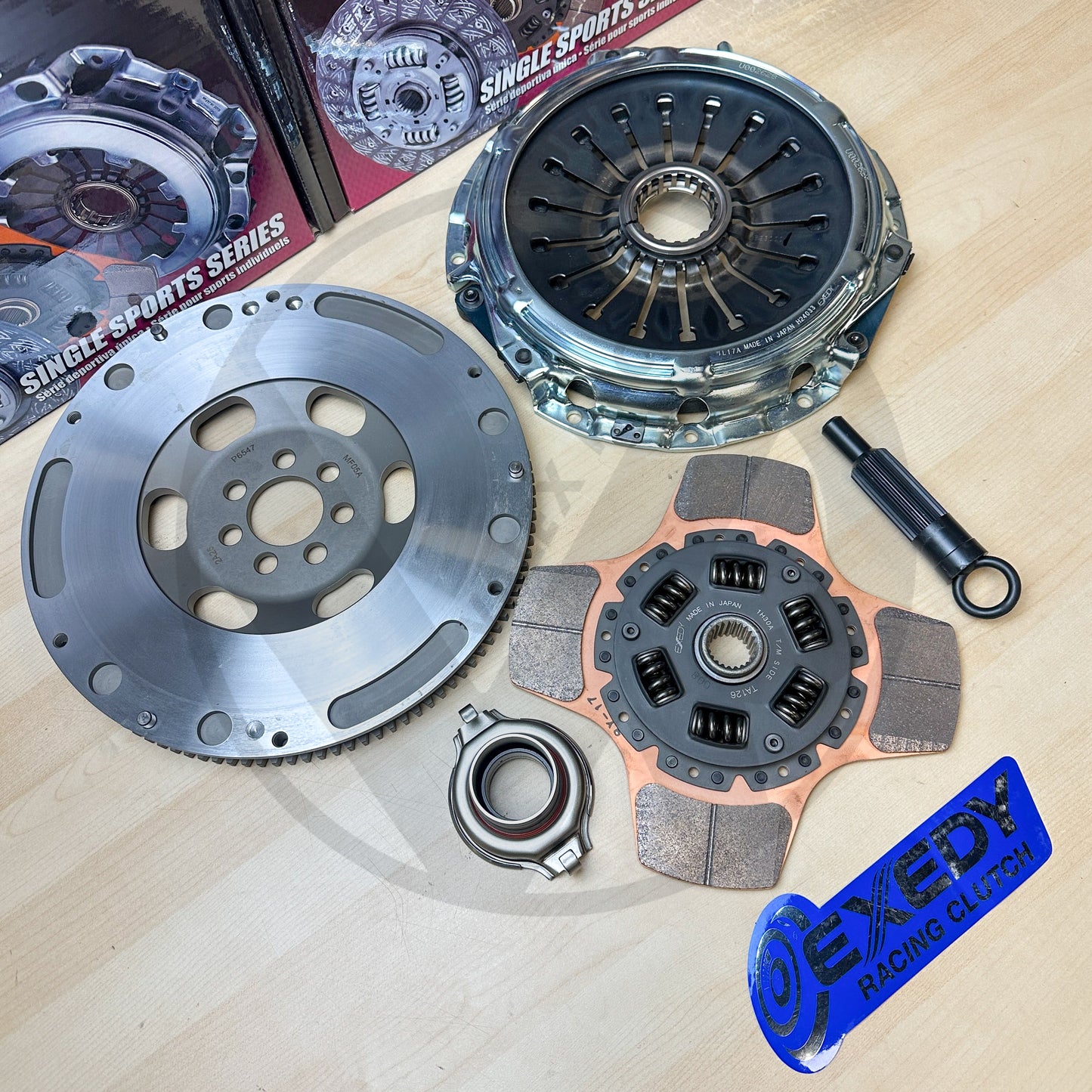 EXEDY Stage 2 Clutch & 10lbs Flywheel Kit for 08-15 Mitsubishi Lancer Evo X