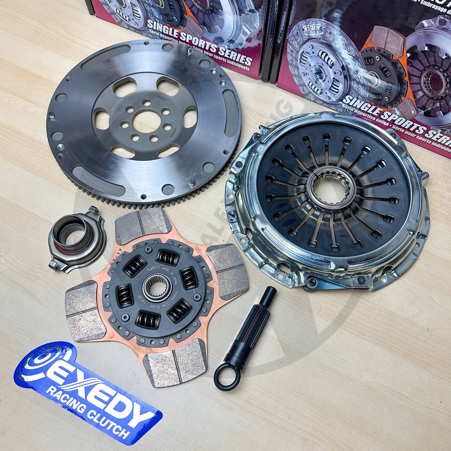 EXEDY Stage 2 Clutch & 10lbs Flywheel Kit for 08-15 Mitsubishi Lancer Evo X