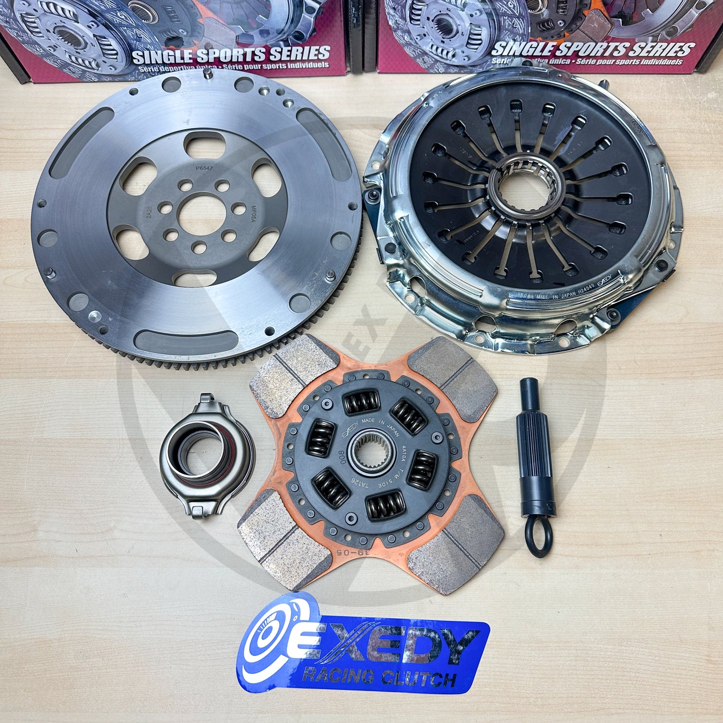 EXEDY Stage 2 HD Clutch & 10lbs Flywheel Kit for 08-15 Mitsubishi Lancer Evo X