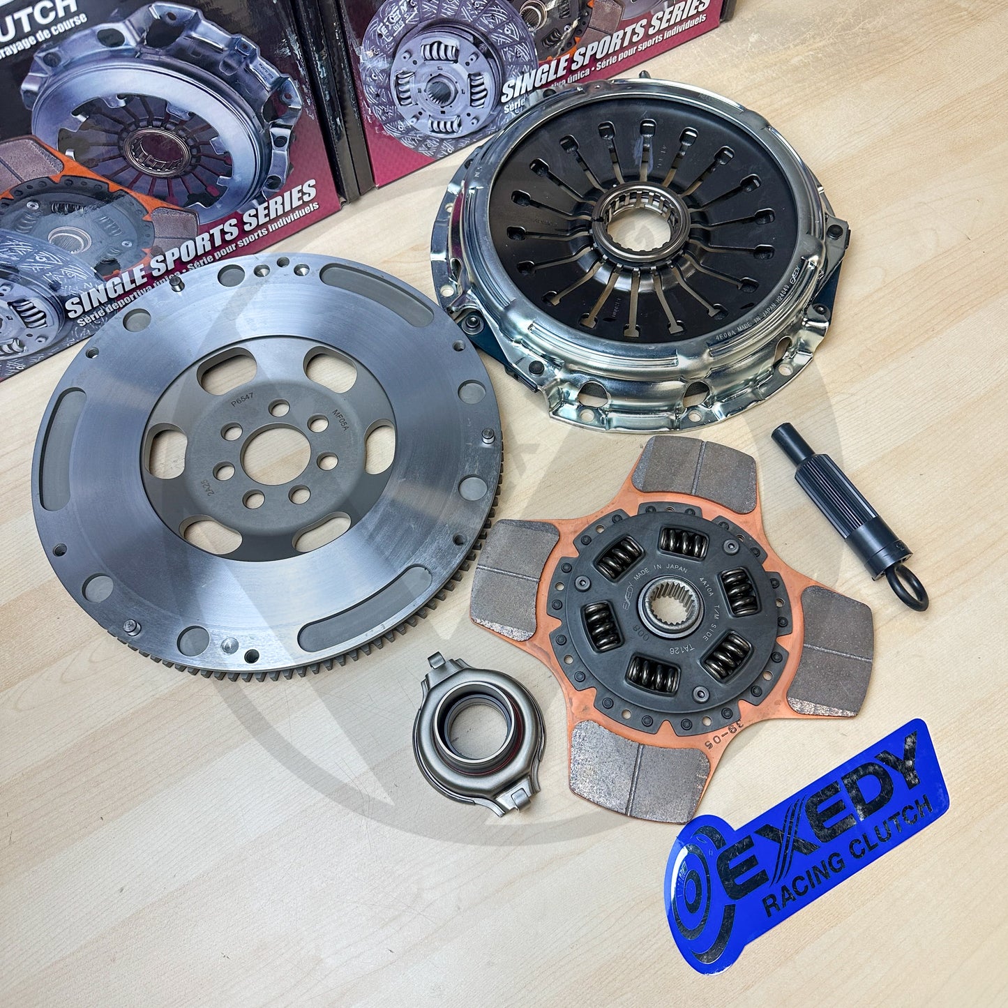 EXEDY Stage 2 HD Clutch & 10lbs Flywheel Kit for 08-15 Mitsubishi Lancer Evo X