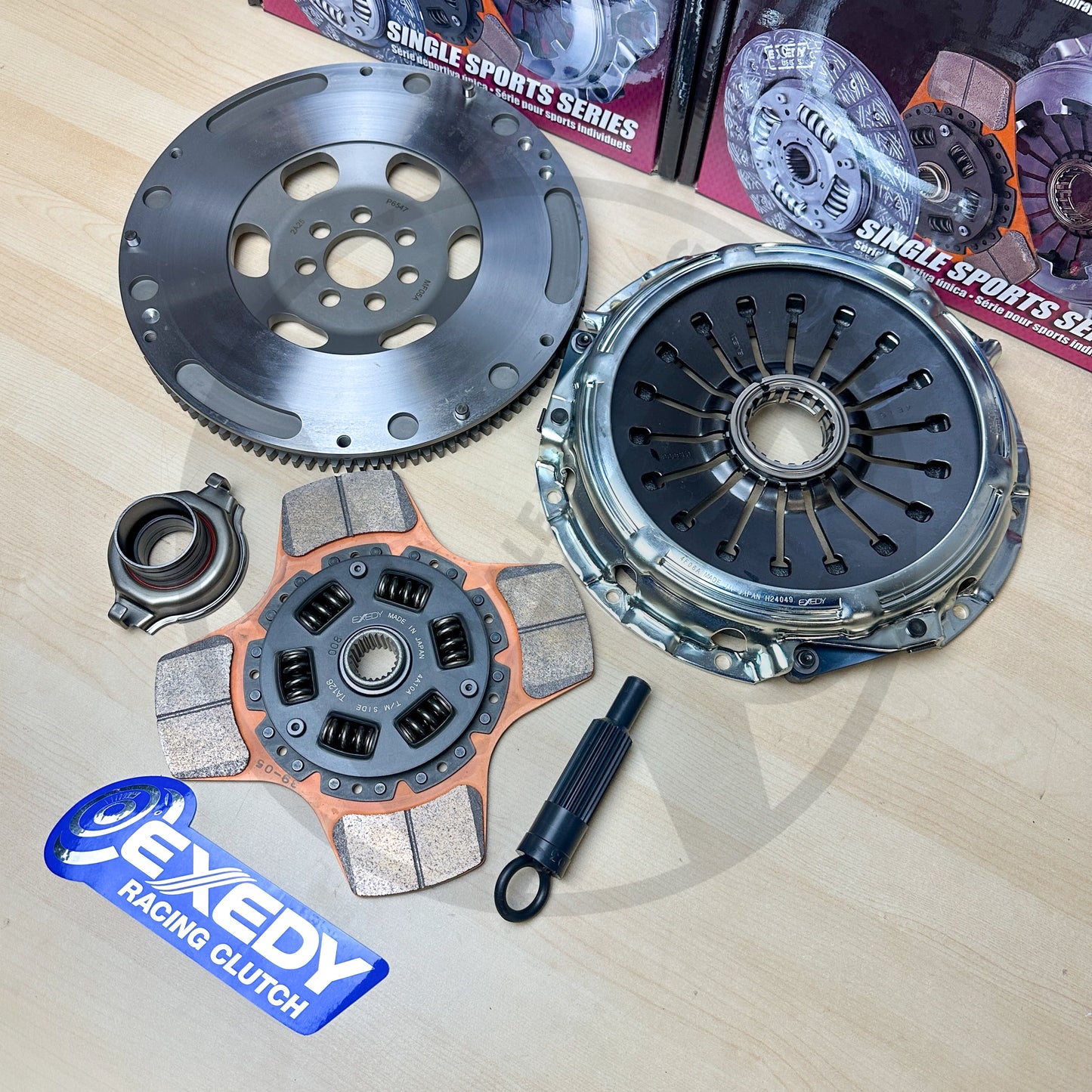 EXEDY Stage 2 HD Clutch & 10lbs Flywheel Kit for 08-15 Mitsubishi Lancer Evo X