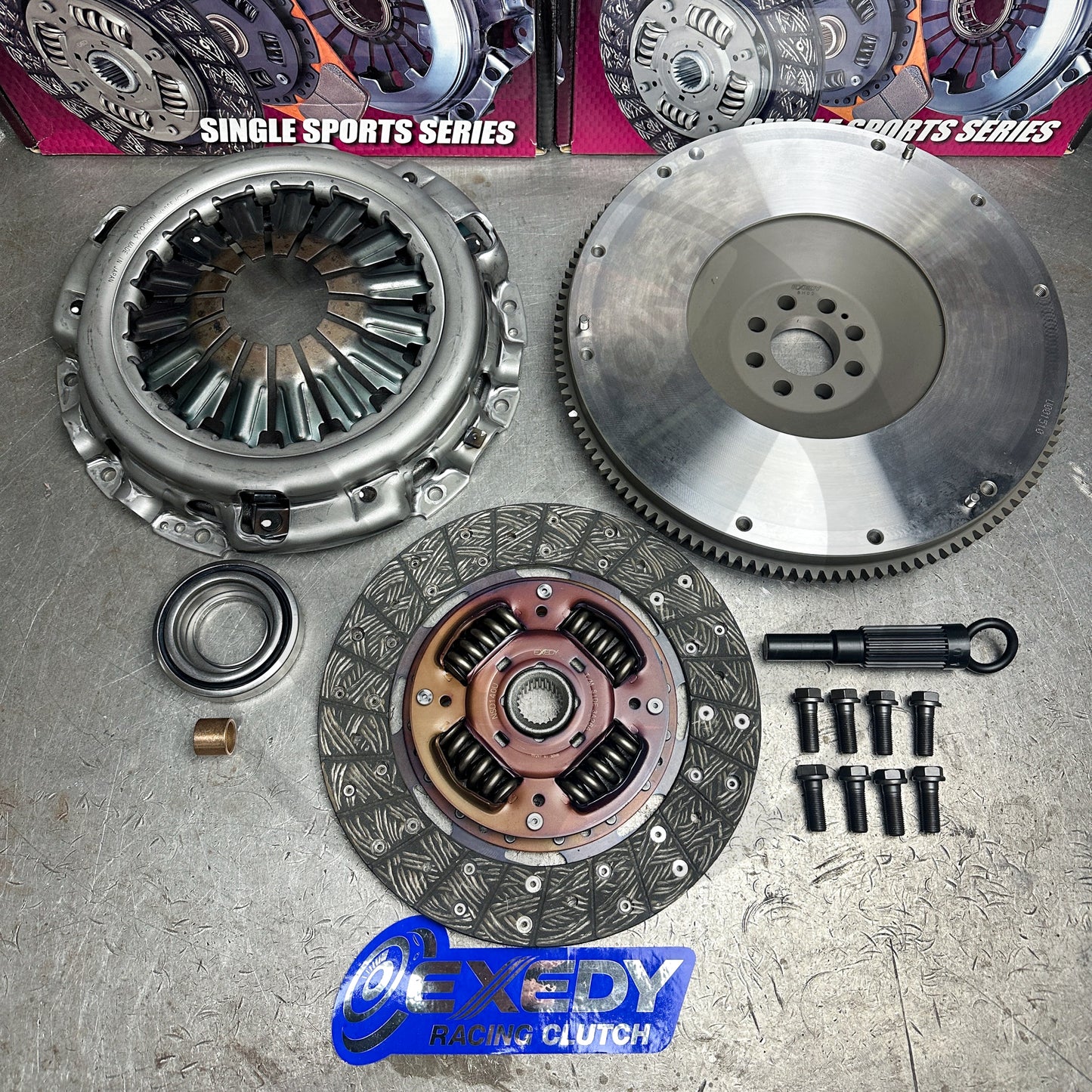 Exedy OEM Clutch Kit & Lightweight Flywheel for 03-07 Nissan 350Z INFINITI G35