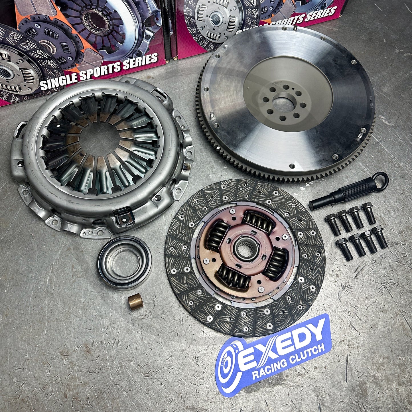 Exedy OEM Clutch Kit & Lightweight Flywheel for 03-07 Nissan 350Z INFINITI G35